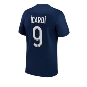 Paris Saint-Germain Mauro Icardi #9 Hemmatröja 2022-23 Kortärmad